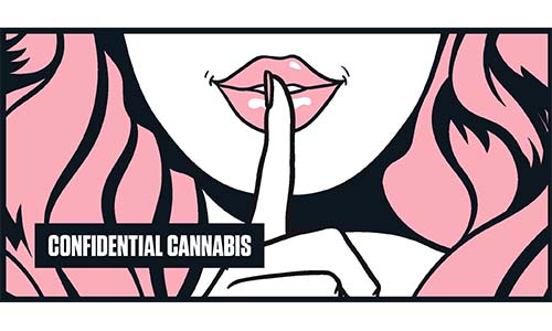 Vertical Confidential Bigface Logo